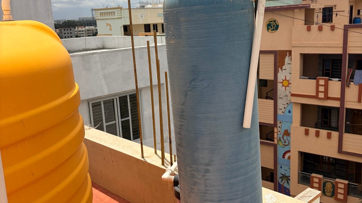 Automatic residential and commercial water softener plant in Chennai